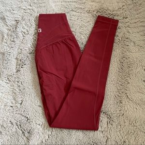 Buffbunny Legacy Legging in Vineyard Dark Red (XS)